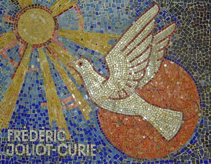 Mosaik einer Friedenstaube